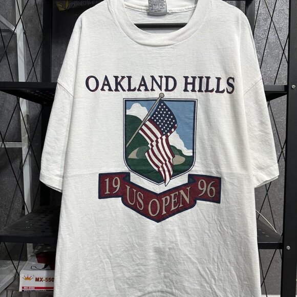 robertpalmq13 Tops - Vintage 90s US Open Oakland Hills T Shirt 1996 Golf Championship Tee Shirt